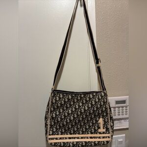 Dior Diorissimo NO 1 Trotter Monogram Crossbody Bag Vintage Rare Y2K